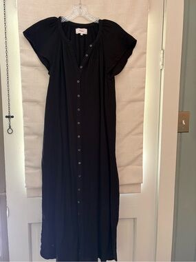 XIERNA COOTON GAUZE Flutter Dress